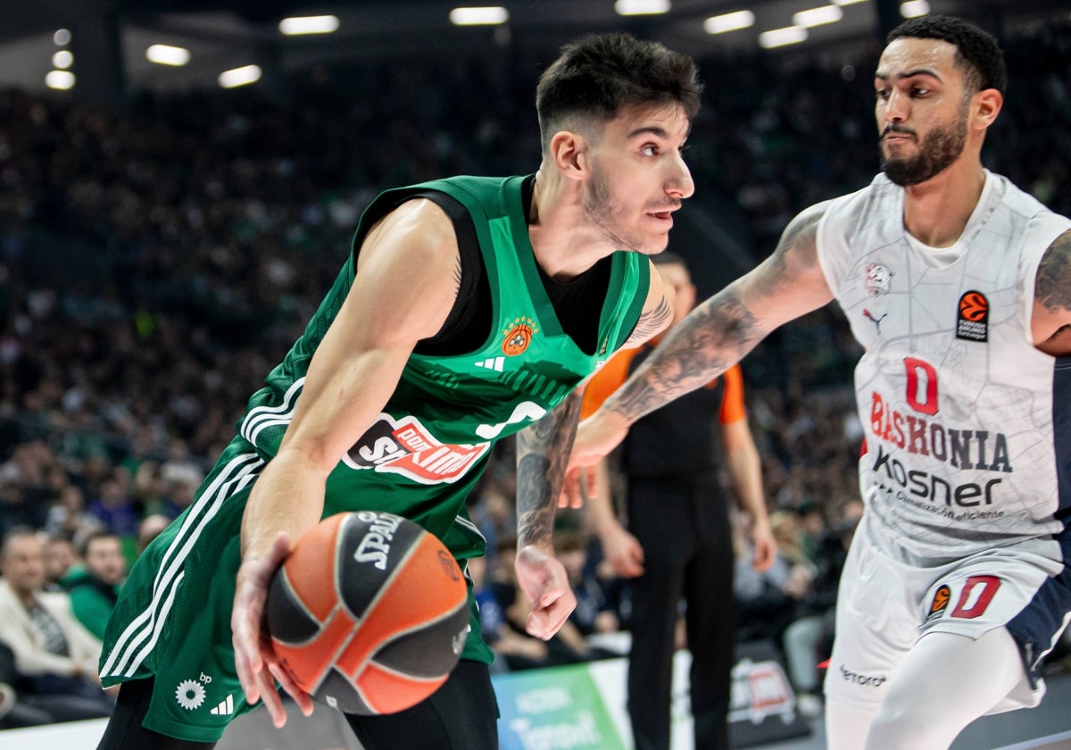 El Baskonia no tuvo opción alguna ante el Panathinaikos.