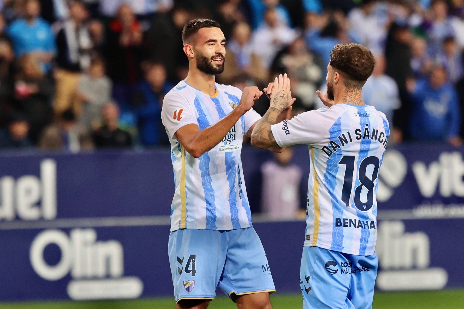 El Málaga - Eldense, en imágenes