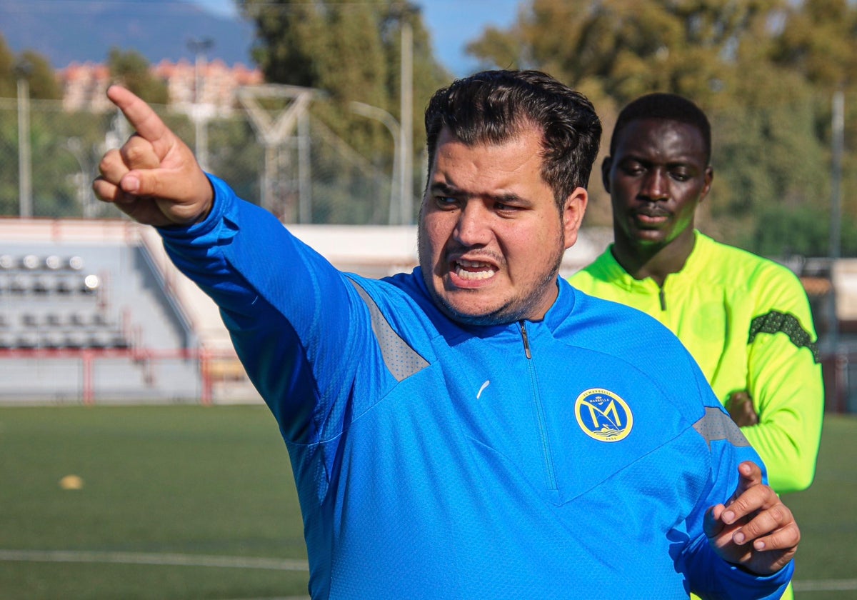 El nuevo entrenador del Marbellí, Álex Álvarez.