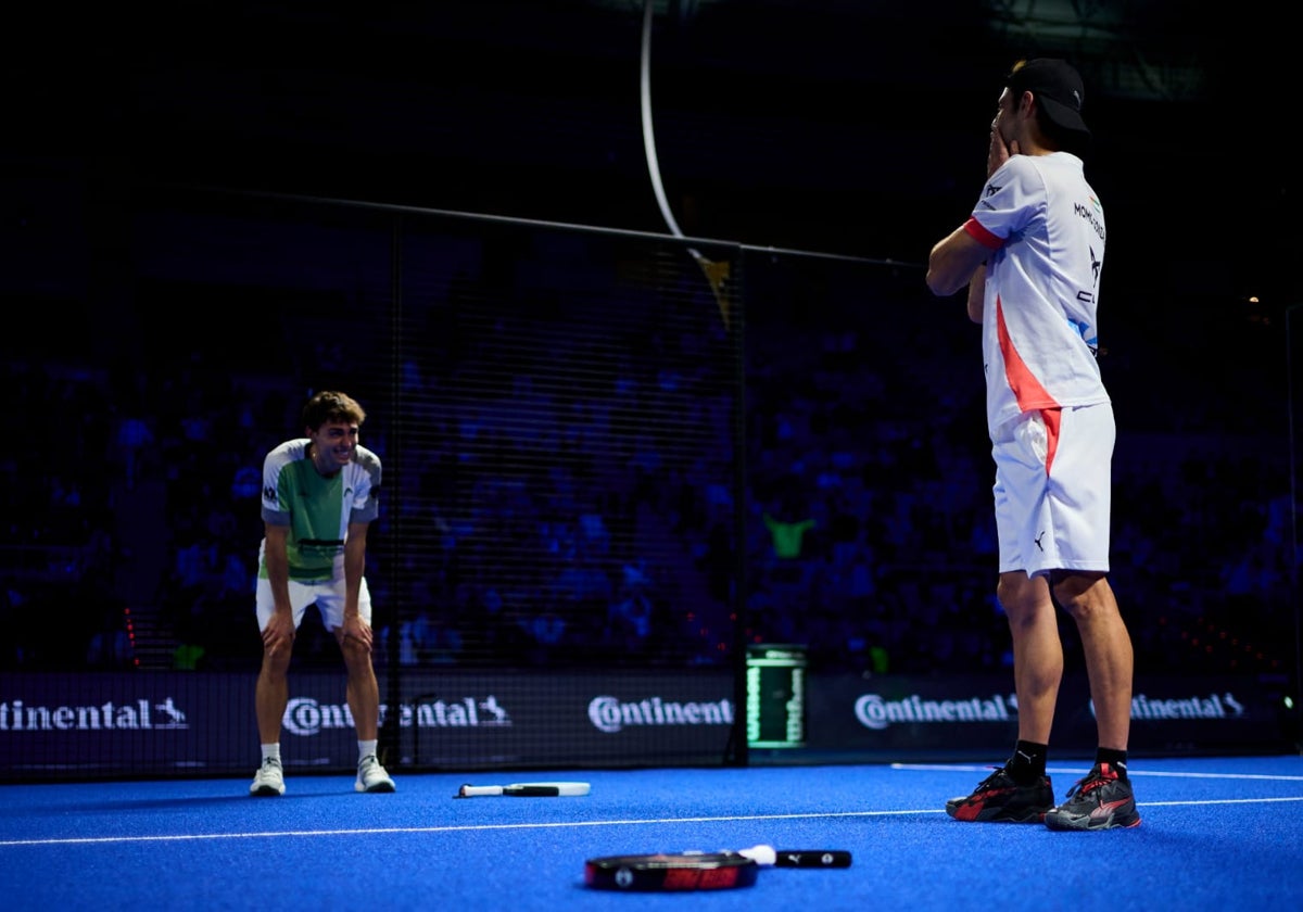 Momo González, por la puerta grande a las semifinales de las Premier Padel Finals de Barcelona