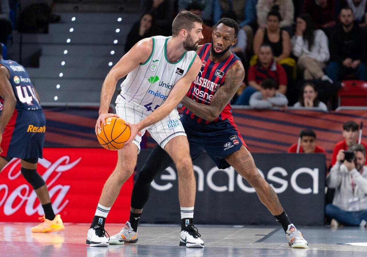 El Baskonia-Unicaja, en imágenes