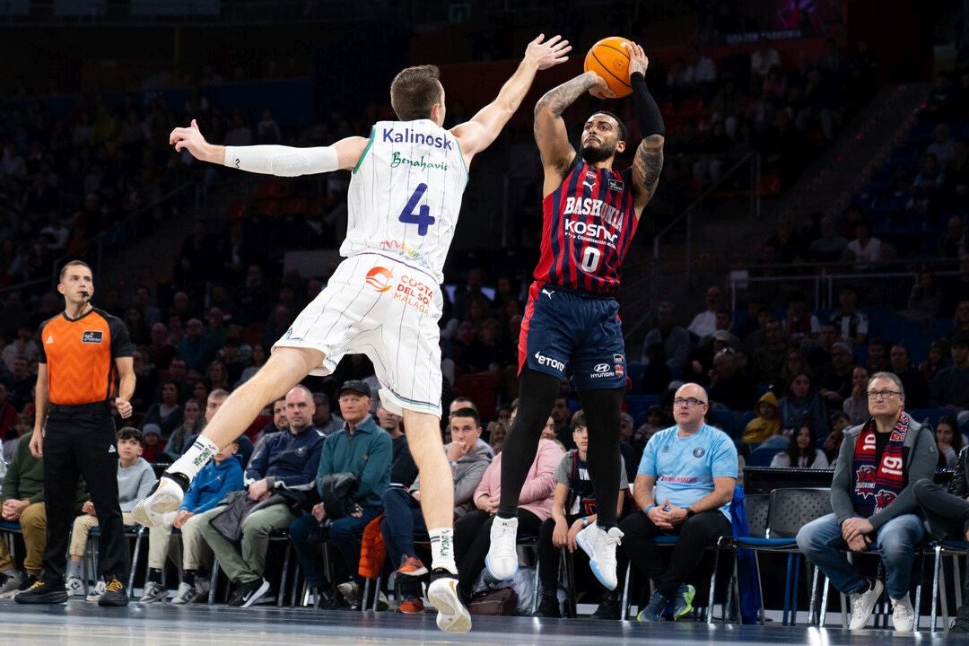 El Baskonia-Unicaja, en imágenes