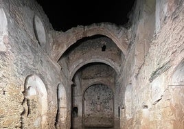 El interior del Convento de Nuestra Señora de la Consolación de las Algaidas.