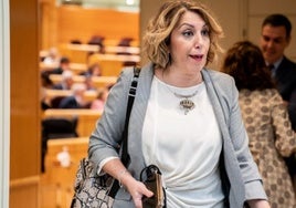 La expresidenta socialista de la Junta y actual senadora, Susana Díaz.