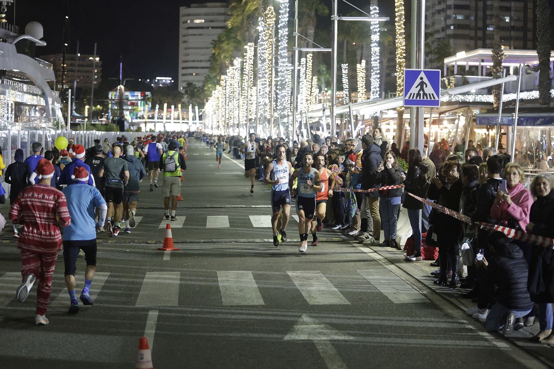 La San Silvestre del Real Club Mediterráneo, en imágenes