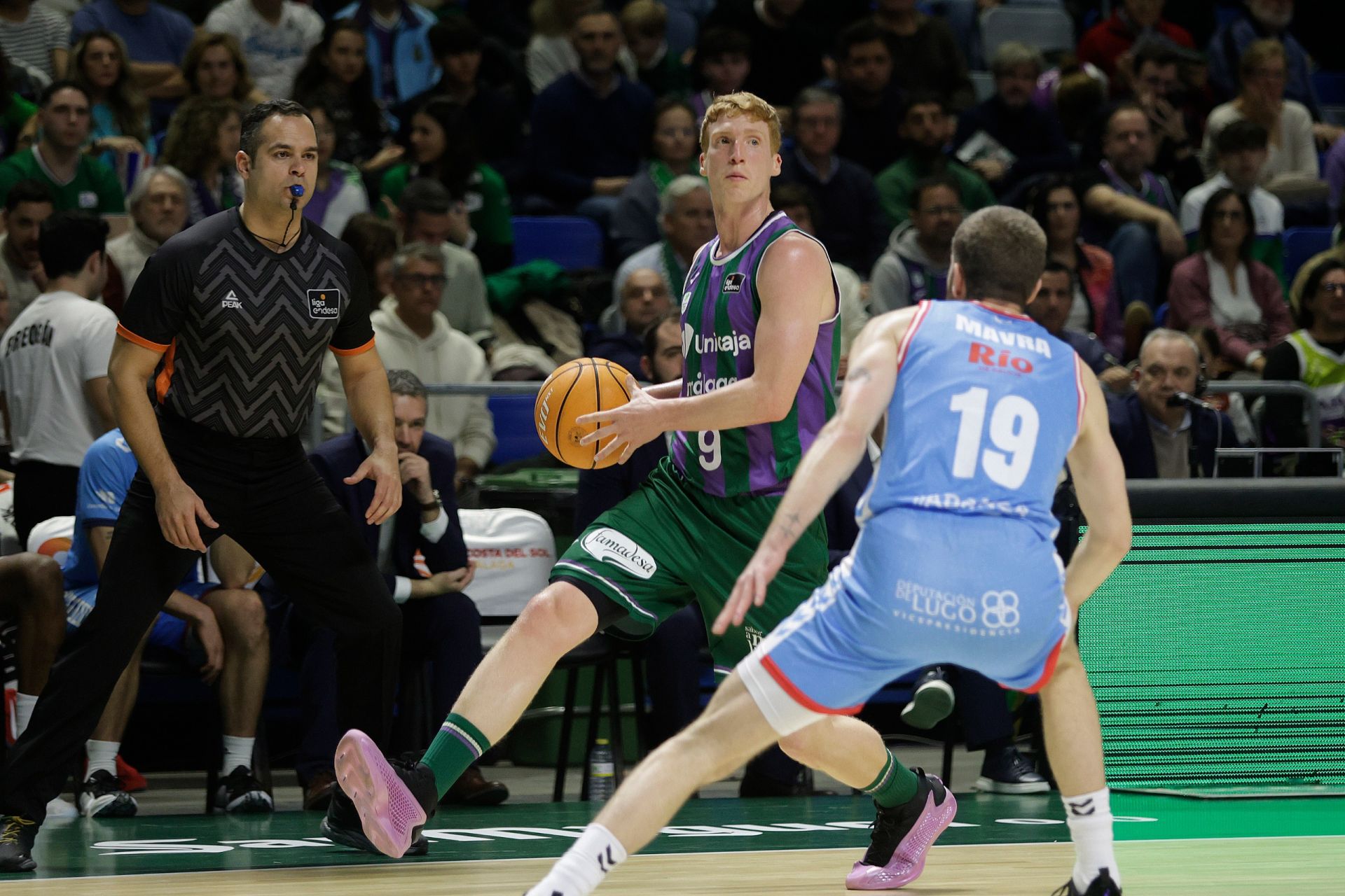 El Unicaja-Breogán, en imágenes