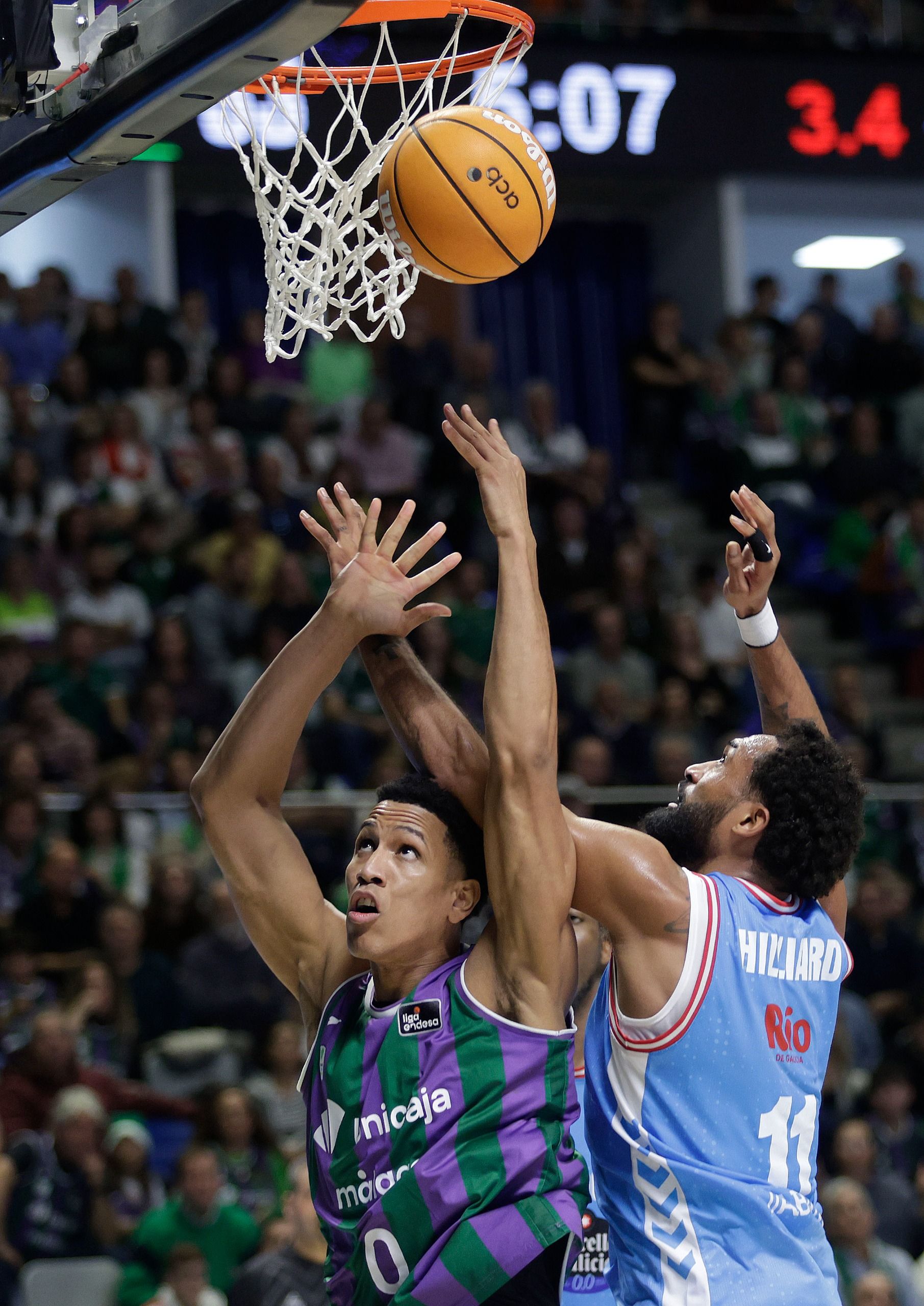 El Unicaja-Breogán, en imágenes