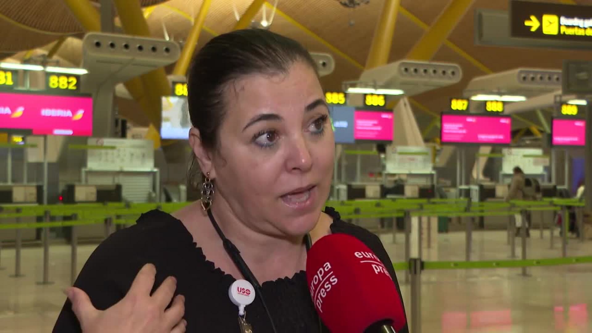 USO: "Iberia puede asumir el autohandling porque va a tener que contratar el 75% del servicio"