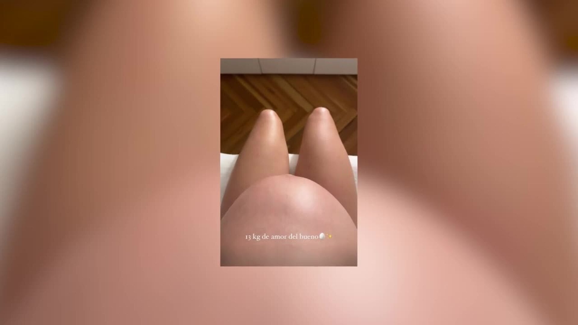 Violeta Mangriñán, a punto de dar a luz a su segunda hija: “13 kilos de amor del bueno”