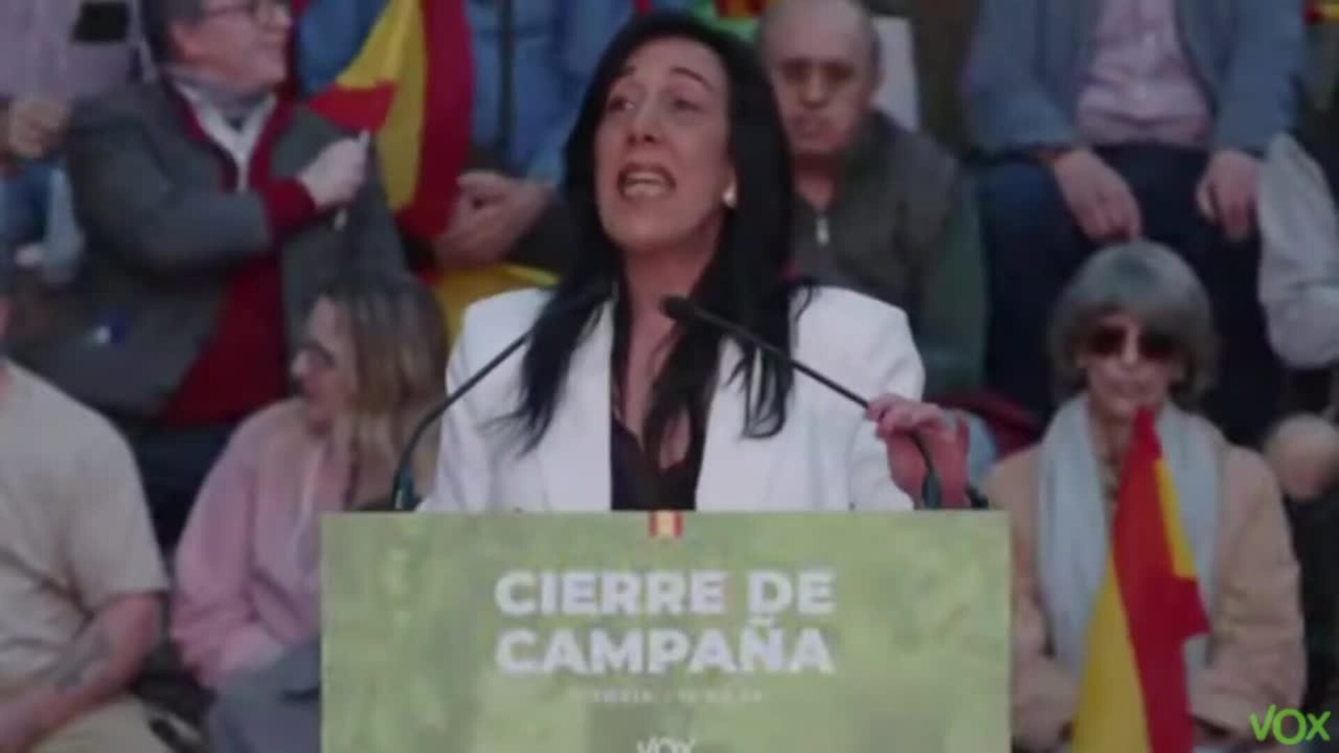 Amaia Martínez (Vox) defiende que es posible "un País Vasco libre de separatismo"