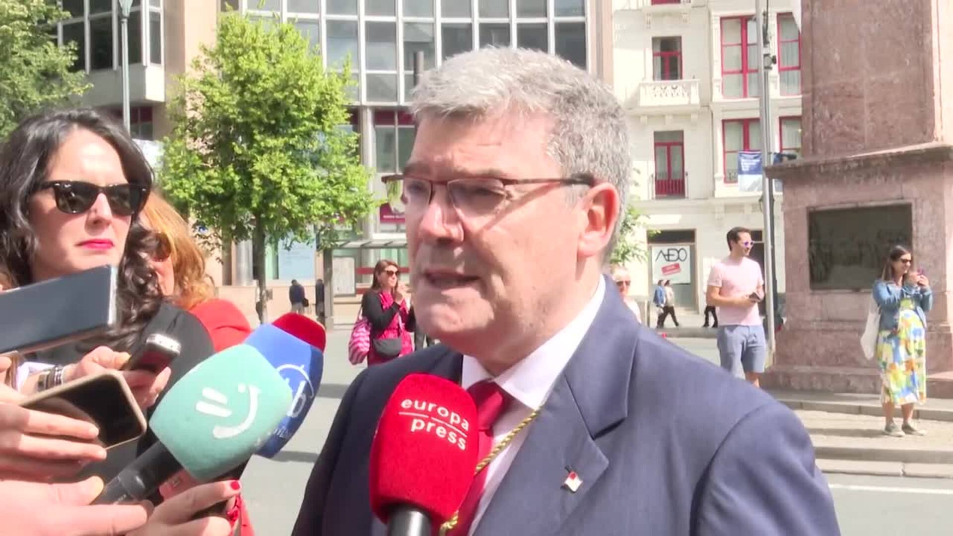 Juan Mari Aburto: "Orgullo de ser de Bilbao, una ciudad que progresa y se proyecta al futuro"