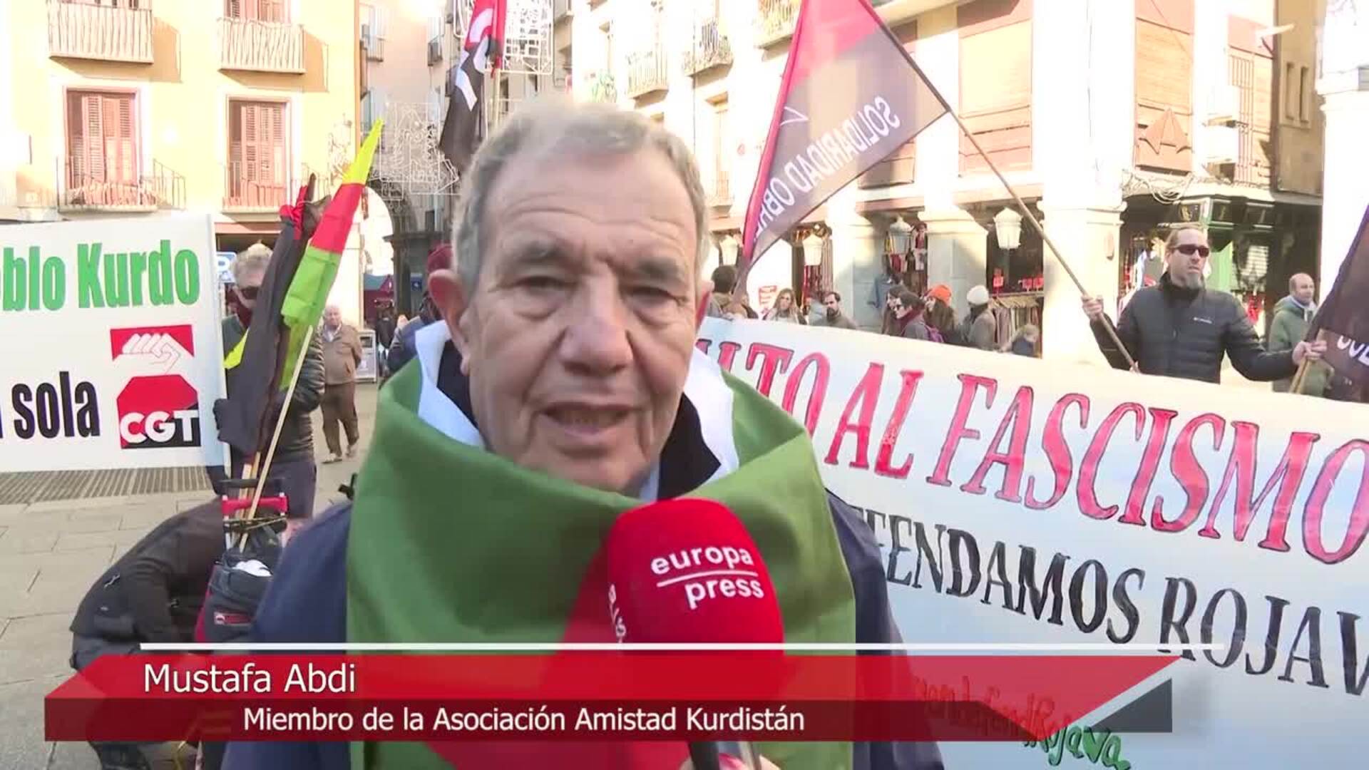 Decenas de personas se manifiestan en Madrid para pedir el fin de la ...