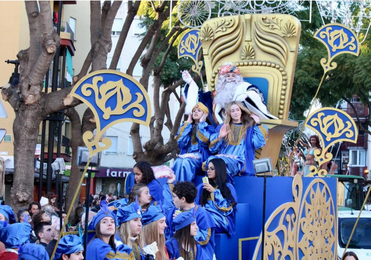 Cabalgata de Reyes en Fuengirola, en una imagen de archivo.