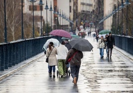 La llegada de un río de humedad aumentará la probabilidad de lluvias este domingo