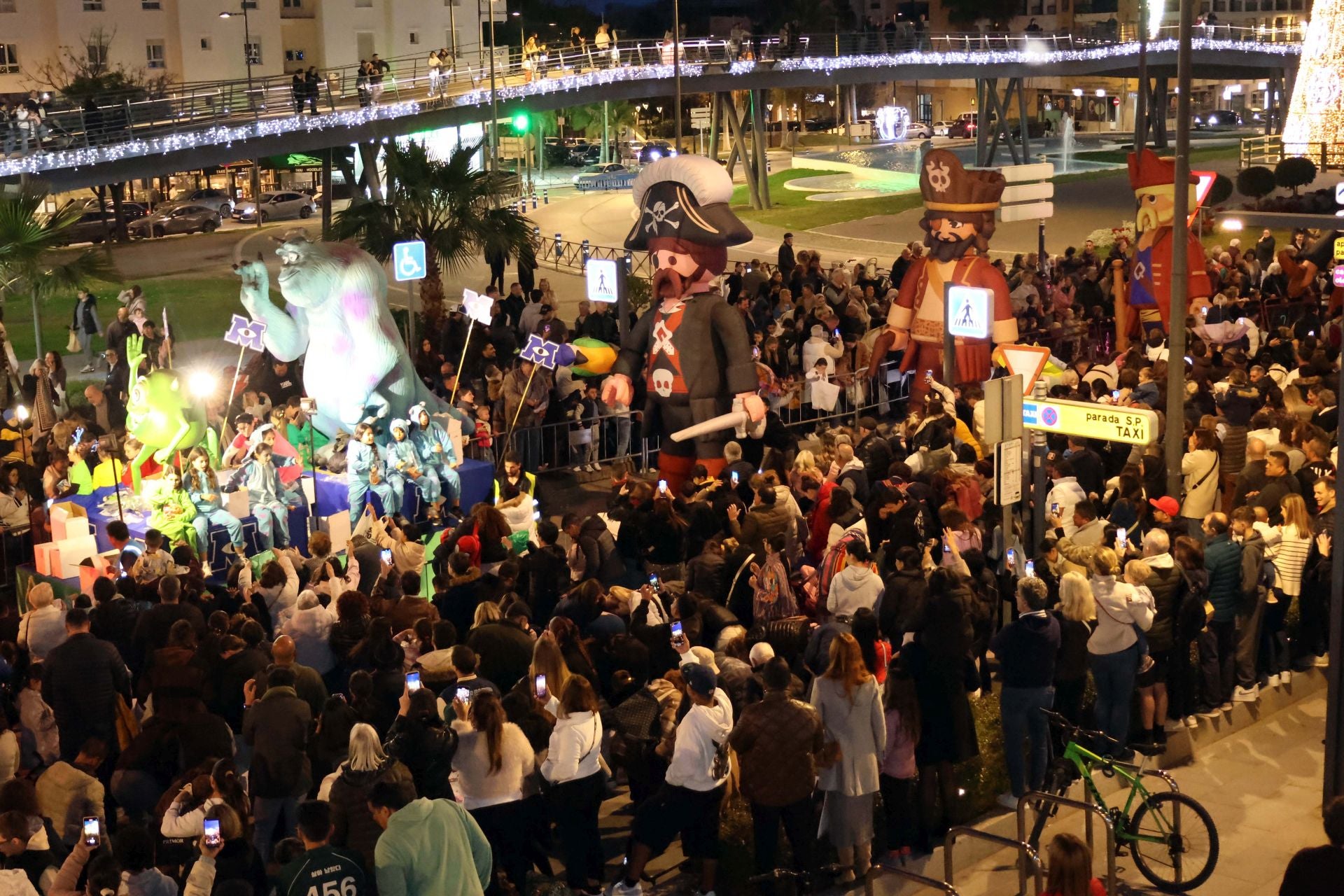 Cabalgata de Reyes en San Pedro Alcántara.