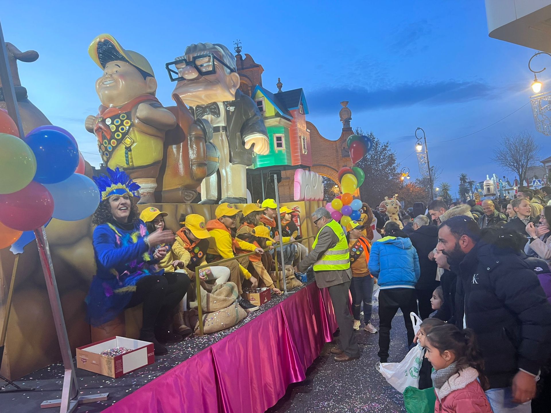 Cabalgata de Reyes en Antequera.