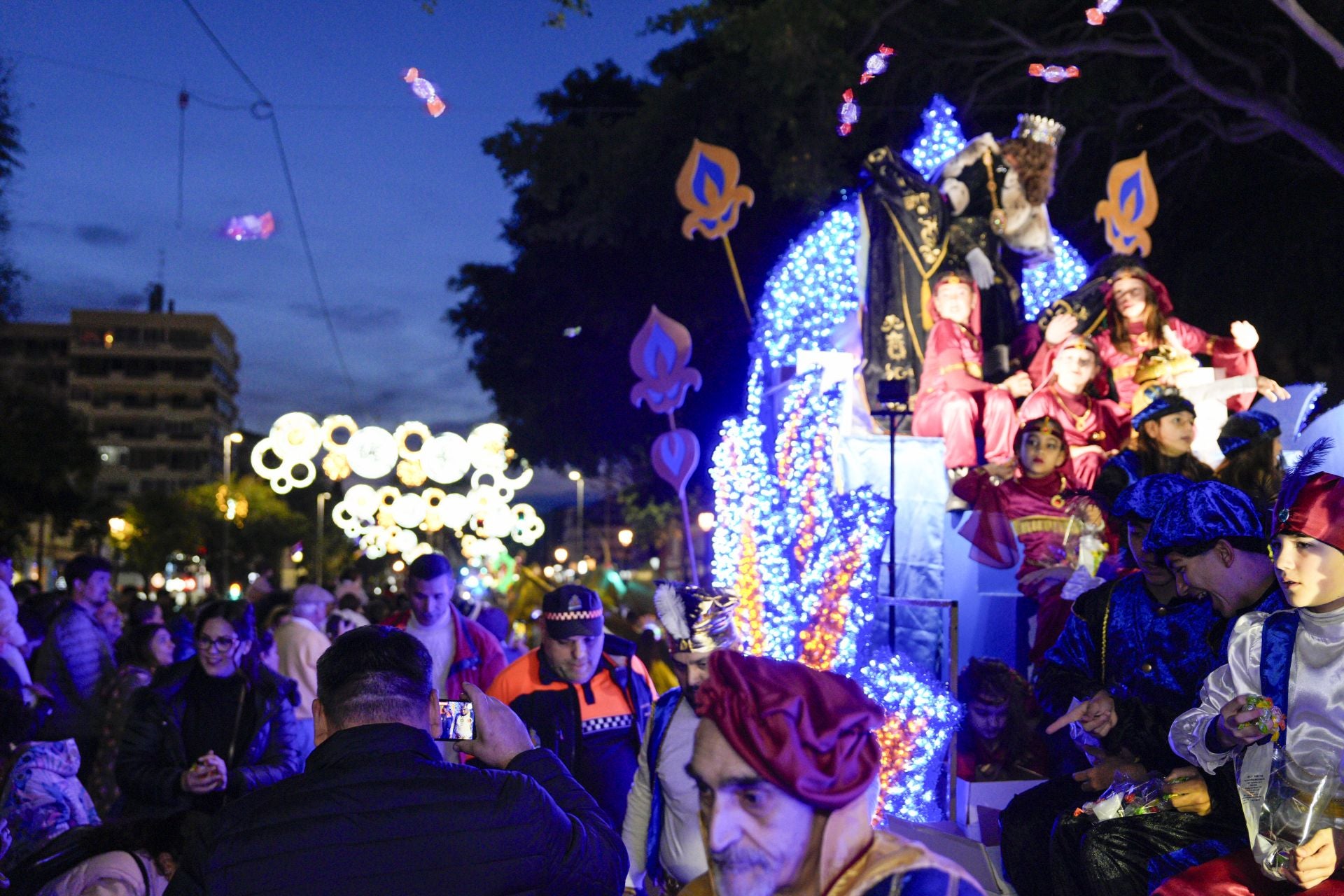 Cabalgata de Reyes en Marbella.