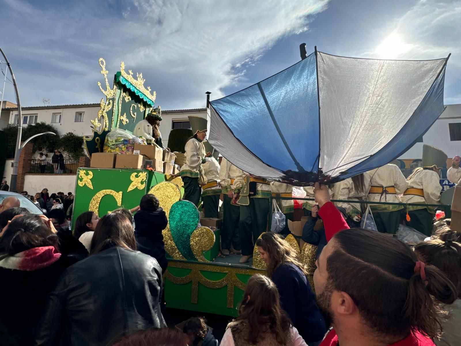 Cabalgata de Reyes en Ronda, celebrada en la mañana del 5 de enero