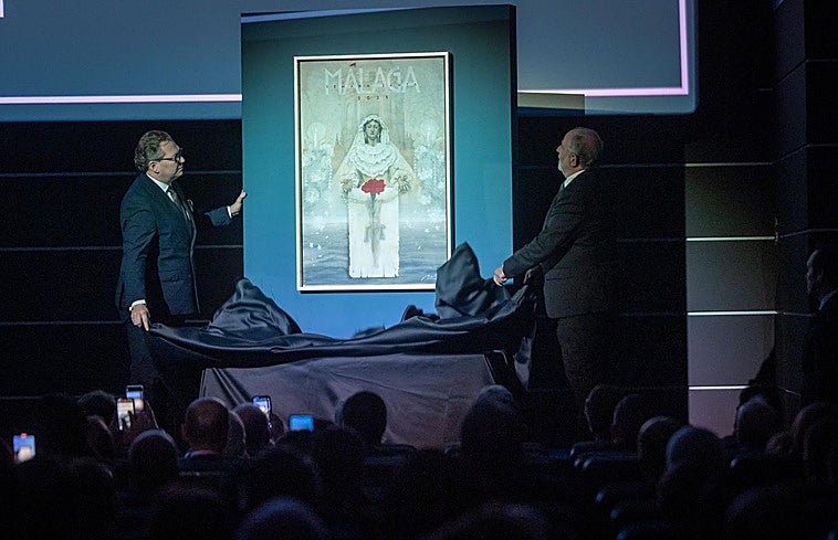 Un momento de la presentación de la obra, esta noche, en el Teatro Albéniz.