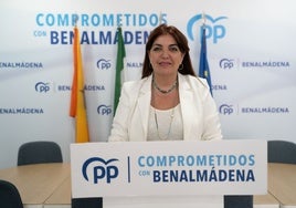 La portavoz del PP en Benalmádena, Presi Aguilera.