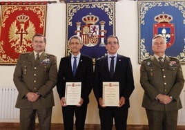 José M. Domínguez y Sergio Corral, nuevos Embajadores de la Marca Ejército