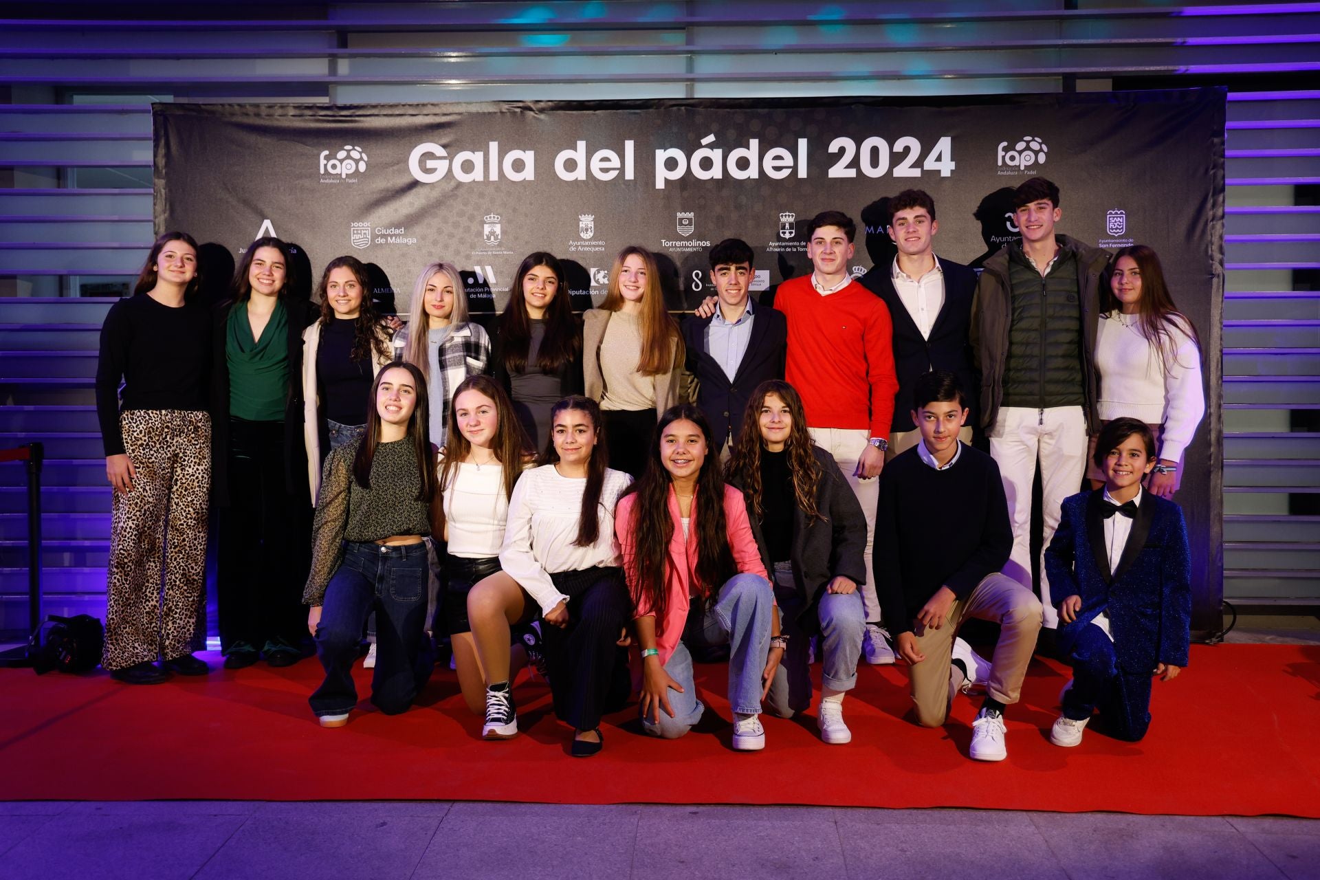 Gala de Premios 2024 de la Federación Andaluza de Pádel en Málaga