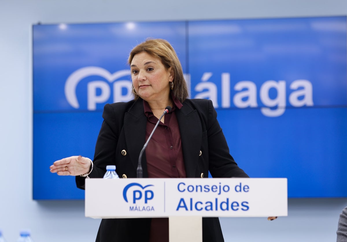 Margarita del Cid ha participado este sábado en el Consejo de Alcaldes del PP.