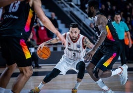 Chiozza, del Manisa, durante el primer partido ante el Ninners.