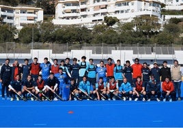 Los 'RedSticks' calientan motores para la liga mundial en Benalmádena