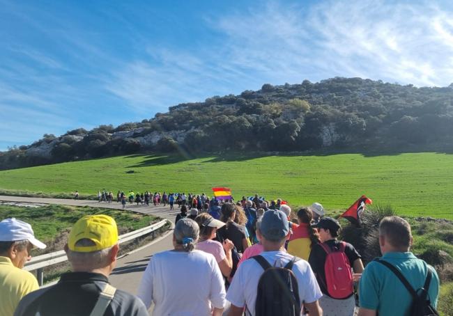 Cientos de personas realizan esta ruta desde 2023.