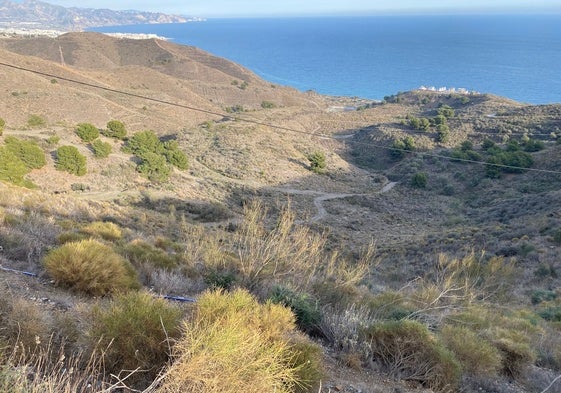 Imagen de los terrenos de Calaceite, donde se han previsto unas 4.600 nuevas viviendas, un campo de golf y un puerto deportivo.