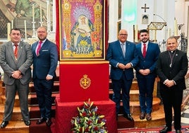 Acto de presentación del cartel de la Semana Santa de Vélez-Málaga.