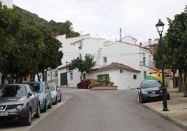 Una calle de Cortes.