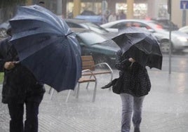 Aviso de Aemet: dos borrascas dejarán lluvias casi toda la semana en Andalucía