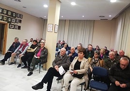 Un momento de la asamblea celebrada este miércoles.