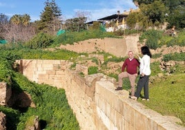 Imagen del yacimiento fenicio de Los Toscanos en Almayate.