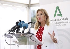 Carolina España, consejera de Economía de la Junta de Andalucía.