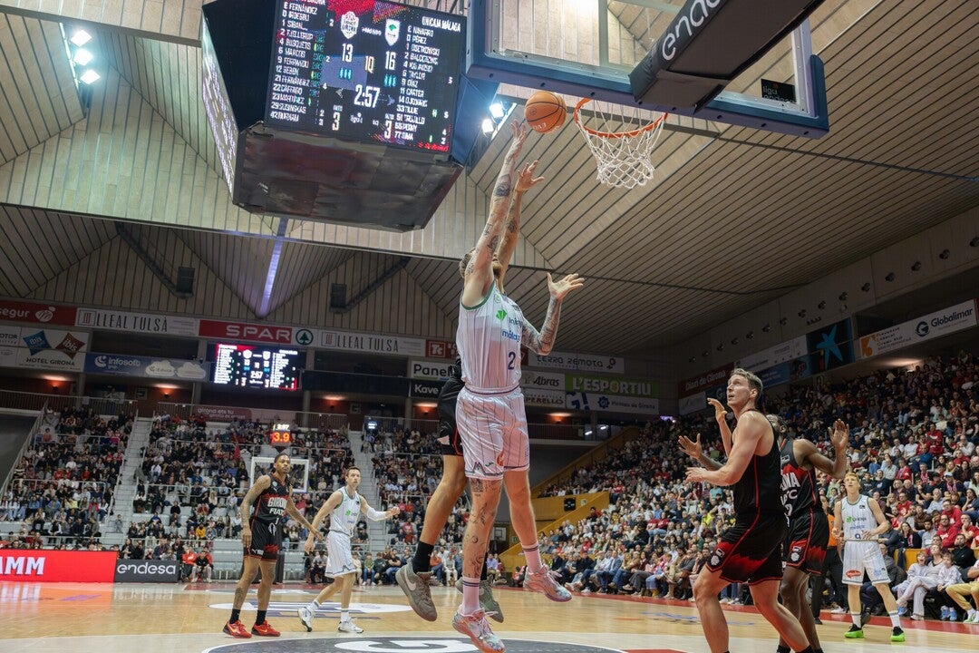 Las mejores imágenes del Bàsquet Girona-Unicaja