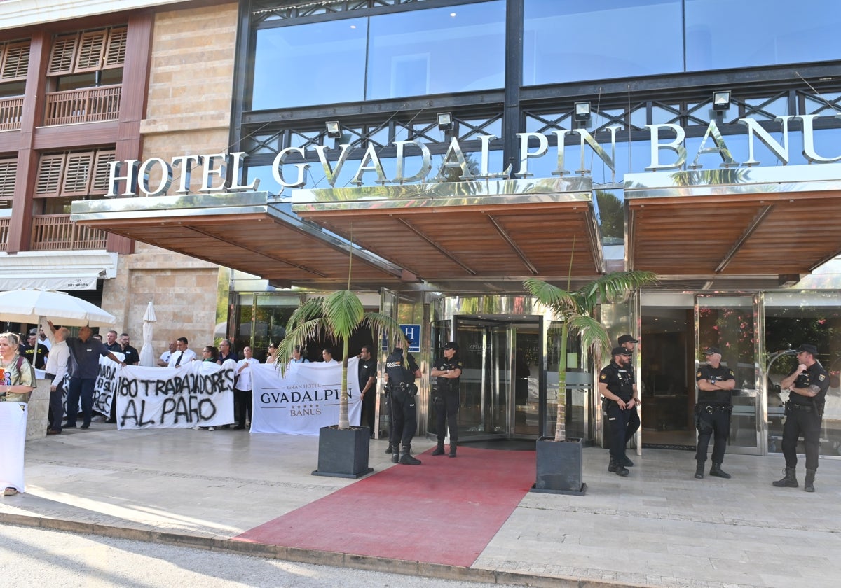 Imagen de archivo del día del lanzamiento de las instalaciones comunes en el hotel Guadalpín Banús.