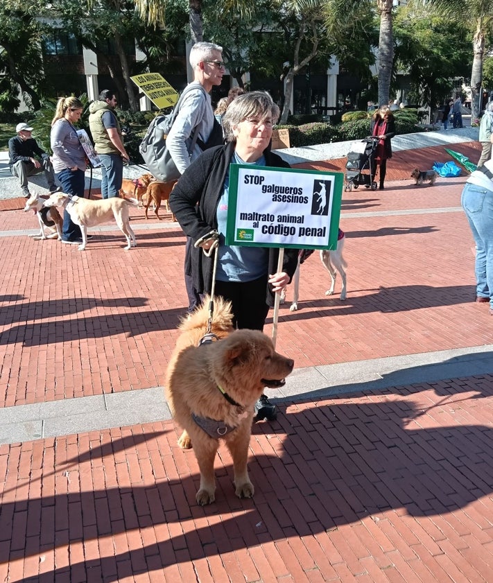 Imagen secundaria 2 - Cientos de personas dicen no a la caza en Málaga: «La voz de los que no tienen»