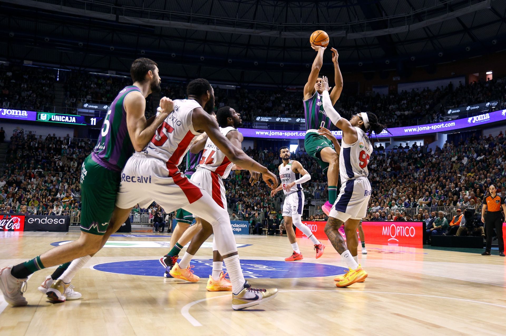 Las mejores fotos del Unicaja-Baskonia