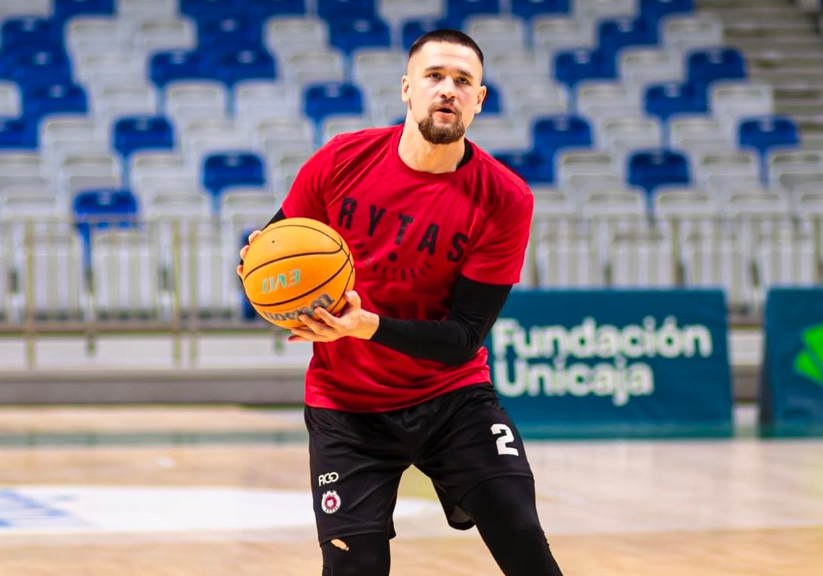 Normantas se entrena en el Carpena a dos días del partido.