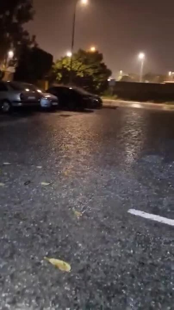 Una tormenta deja más de 70 litros en menos de una hora en Málaga