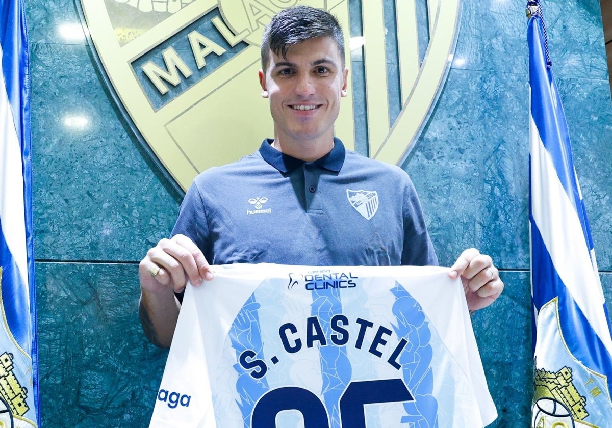 Sergio Castel, en su presentación hace poco más de cinco meses.