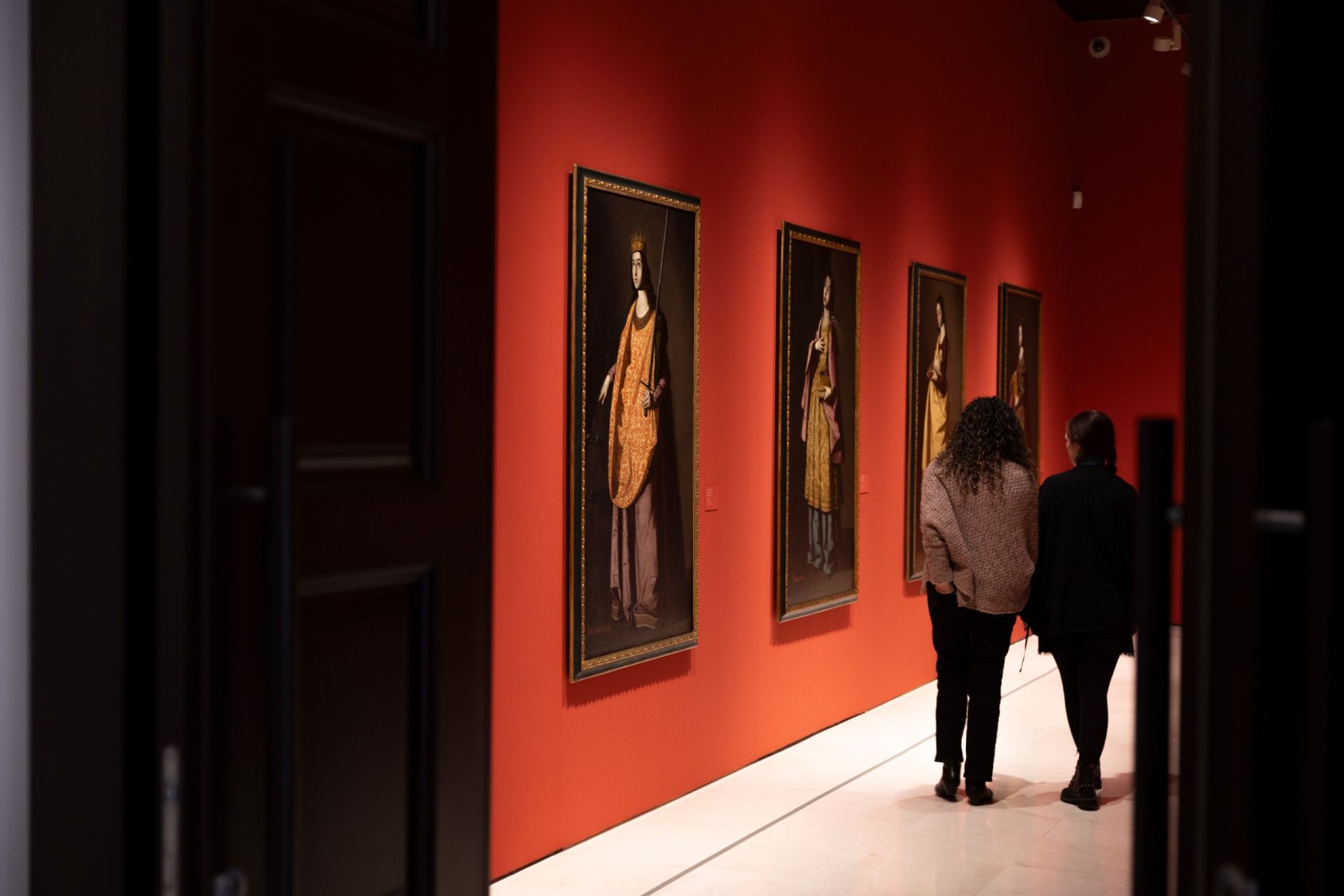 El Museo Carmen Thyssen acoge una muestra dedicada al retrato de la santidad femenina que realizó Zurbarán