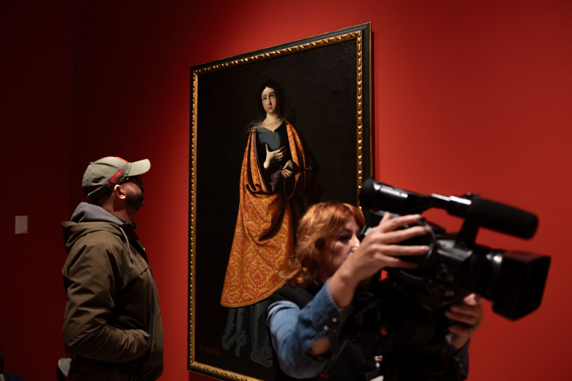 El Museo Carmen Thyssen acoge una muestra dedicada al retrato de la santidad femenina que realizó Zurbarán