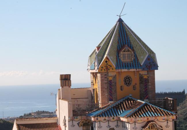 Casa Museo de la Axarquía, con vistas al mar, en la aldea de El Valdés (Moclinejo).