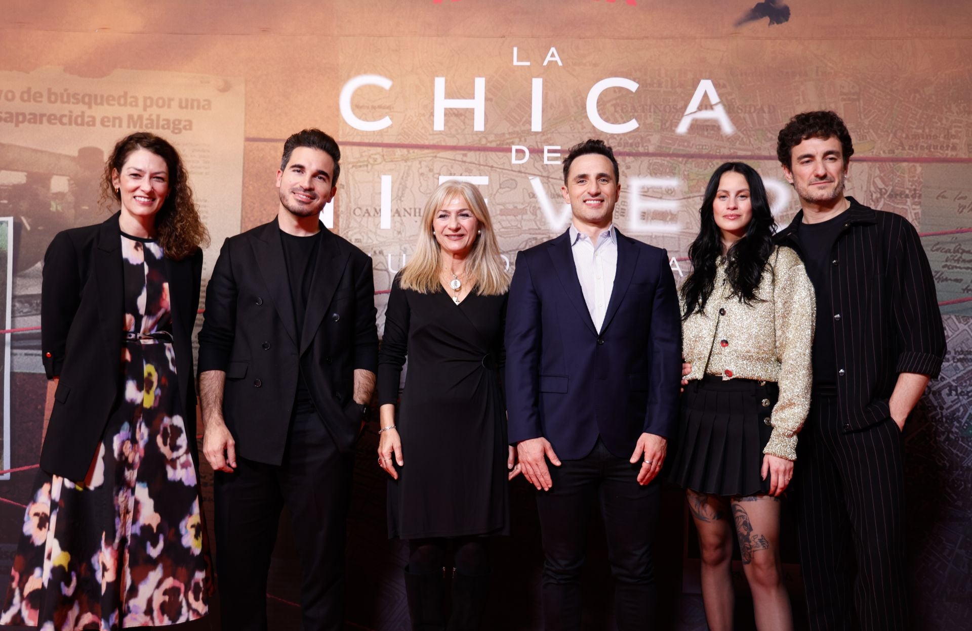 Presentación en Málaga de la segunda temporada de &#039;La chica de la nieve&#039;