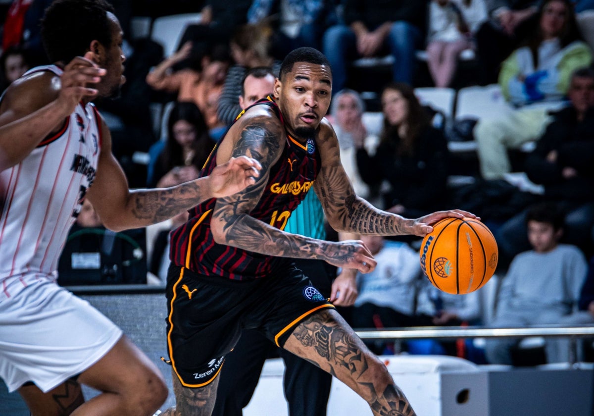 James Palmer, durante el partido contra el Manisa.