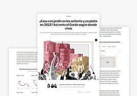 Uno de los trabajos premiados es el que elaboró la periodista de SUR Alba Martín Campos junto a las redactoras de Vocento Sara I. Belled y Amparo Estrada con el título 'Así renta el Gordo según donde vivas'